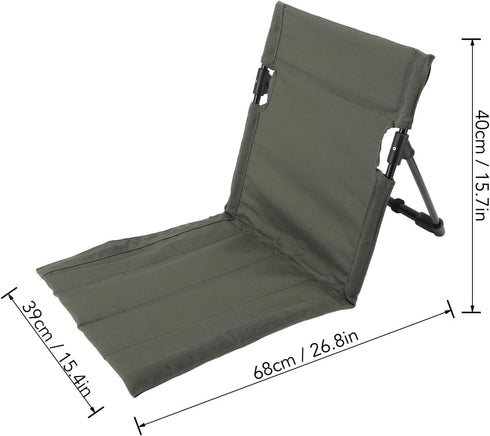 Outdoors Beach Loungers, Beach Lounge Chairs, Beach Chairs, Portable Folding Beach Mat Lounge Chair with Oversized
