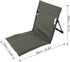 Outdoors Beach Loungers, Beach Lounge Chairs, Beach Chairs, Portable Folding Beach Mat Lounge Chair with Oversized
