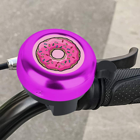 MZELQ Bicycle Bell, Cute Clear Sound Adjustable Size Aluminum Bike Accessories, Bell Ring for Girls, Women, Kids, Adults