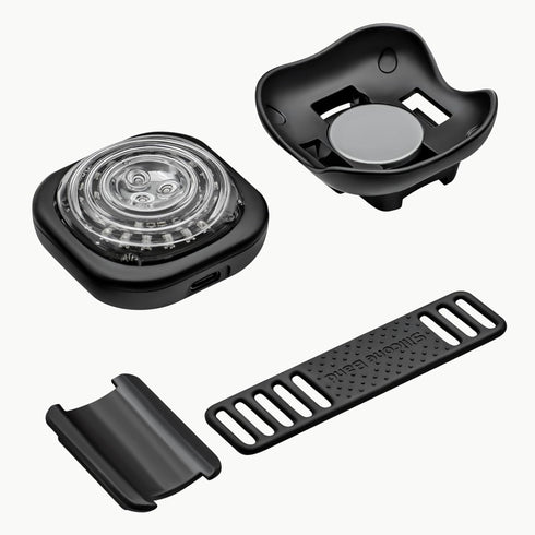 Set, 5 Luvan Smart Bike Light with Remote Controller - Sync Front & Rear LED Light Night & Daytime Mode | Turn Signals