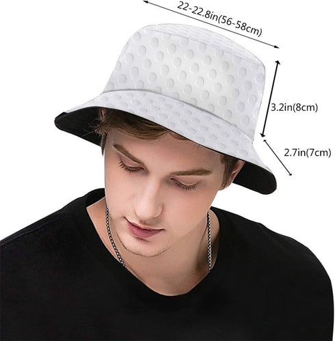 Golf Bucket Hat, Cute Fisherman Hat, Ball Sports Bucket Hats, Sun Hat for Fishing Hiking Camping