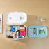 Compact First Aid Medicine Organizer - Travel Pill Case for Emergency Kits
