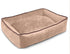 PUP IQ Smart Pup Sand Lounger Dog Bed, Large, Classic Beige, Waterproof Crypton Fabric, Machine Washable