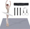 MDIBELZYH Non-Slip Dance Floor, Portable PVC Workout Pad for Ballet Pilates- Perfect for