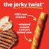 8 Count Hartz Oinkies Jerky Twists with Naturally Smoked Pork & Real Chicken Breast Dog Treats, Highly Digestible Long