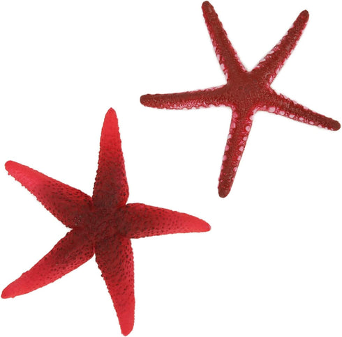 Soft and Flexible Sea Star Artificial Starfish, Silicone Decoration for Fish Tank Landscaping Supplies