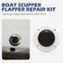 Scupper Flapper Replacement for FSRK-3-DP TH Marine Boat Scupper Flappers Repair Kit - 1 1/2" and 1 3/4" Scupper Valves