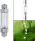 Aluminum Alloy in-line CO2 Bubble Counter with Check Valve for Aquarium Aquaculture Plant