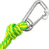 ISURE MARINE Heavy Duty Kayak Tow Rope with Clip, Sets of Two Ropes, 1/2 Inch Diameter x 7ft Lengths