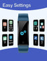 GRV Fitness Tracker Non Bluetooth Watch, Waterproof Pedometer with Steps Calories Counter, for Men Women