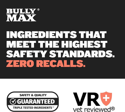 Bully Max 2-in-1 Puppy Vitamins - 30 Chewable Tablets for Development and Growth of Puppies - 2 Bottles