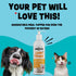 Dinovite Lickochops Supplement for Dog & Cat, Enhanced with Omega-6, 3 Fatty Acids, Probiotics, Vitamin E, 16 oz
