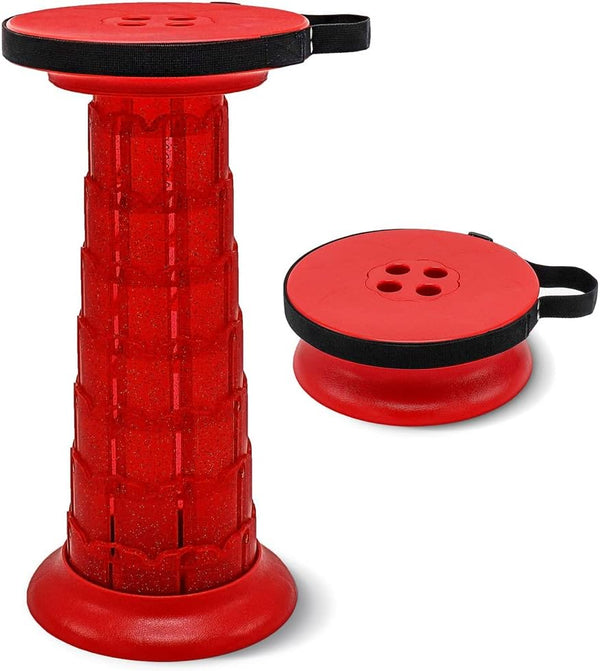 Celesdy Adjustable Retractable Portable Collapsible Folding Stool for Adults Heavy Duty with Load