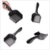 wonderfulwu Cat Litter Scoop with Handle, Small Hole Reptile Litter Cleaner