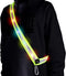 High Visibility LED Night Running Gear, Rechargeable Flashing Sash for Outdoor Safety Walking and Jogging