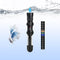 AQUANEAT 50W Aquarium Heater, Adjustable Submersible Water Thermostat with Thermometer for Fish Tank