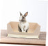 Bunny Potty Trainer Durable Animal Toilet with Large Mesh Design for Easy pet Litter Tray for Rabbits Guinea Pigs