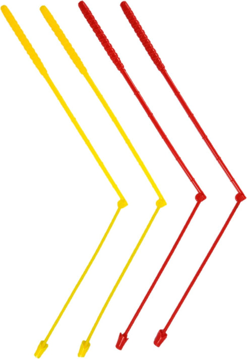 Fishing Game Replacement Rods – 4-Pack, Lightweight Plastic Poles for Kids Fishing Toy Sets