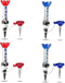 Golf Tees Unbreakable Plastic Magnetic 80 mm Long Bulk Reusable 4/8 Pack Blue Red Flexible Magnet Tee Lift Step for Men
