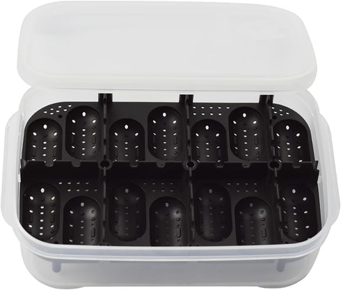 Reptile Breeding Box OMEM, Lizard Incubation Box, Suitable for Hatching Snake, Lizards, Reptiles, Black