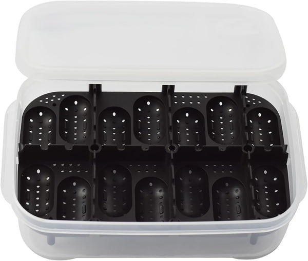 Reptile Breeding Box OMEM, Lizard Incubation Box, Suitable for Hatching Snake, Lizards, Reptiles, Black