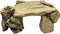 Resin Hideout Shelter for Shrimp and Crawling Pets, Aquarium Tortoise Cave Decorations, Spacious Betta Fish Resting Spot