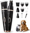 Liuqo Dog Clippers Grooming Kit with Paw Trimmer, 3 in 1 Low Noise
