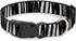 Buckle-Down Plastic Clip Collar, Zebra, 1.5" Wide, Fits 16-23" Neck, Medium
