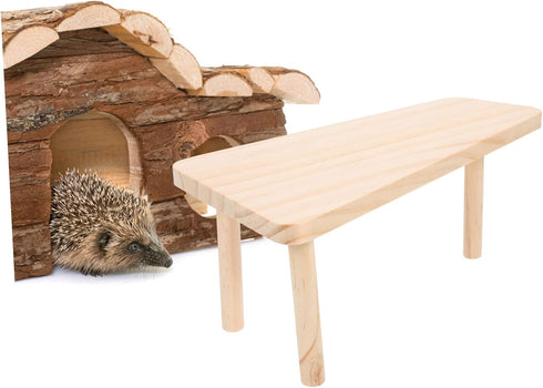 Rutin Chicken Nesting Rack Wooden Pet Platform for Chickens Hamsters Exercise Play Table Comfortable Hideout