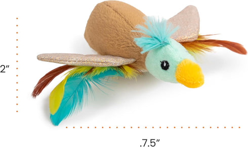 Interactive Plush Duck Cat Toy with Catnip for Playful Cats