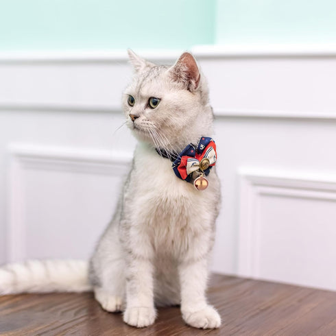 8 PCS Cat Bell for Dog Collar Charm, Loud Dog Training Bell with Pet Collar Accessories for Small Dogs & Cats (Rose