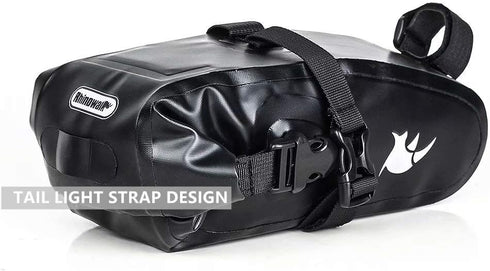 Rhinowalk Waterproof Bike Saddle Bag, Portable 1.5L Bicycle Bag for Cycling Seat