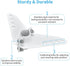 Haoguo Steering Triangle, Compatible with Newport NK-180S Brushless Kayak Motor, Stainless Steel Structure