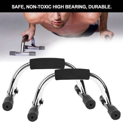 Push Up Bars, Calisthenics Equipment with Non-Slip Sturdy Handles for Home Workout