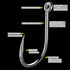 Fishing Hooks Bulk Set for Freshwater Saltwater Fish, Worm Catfish Hooks Fishing Gear Equipment Supplies