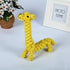 Dog Pet Puppy Chew Toys for Teething - Rope Ball Knot Training Treats for Small Medium Dogs (Giraffe)
