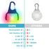 Dog Lights for Night Walking – Color Changing Collar Light, 4 Modes Rechargeable, IP65 Waterproof, 2 Pack Dog Flashlight