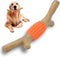 SCHITEC Dog Chew Toy for Aggressive Chewers, Tough Nylon & Rubber Teething Stick for Large Medium Breeds
