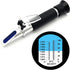 Salinity Refractometer for Aquarium Seawater, Marine Fishkeeping Salinity Tester with Automatic Temperature Compensation