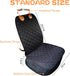Waterproof Dog Front Seat Cover - Large Bucket Seat Protector for Cars