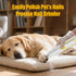 YEUKEUUAI Trimmer, Trimmer 4-in-1) Dog Paw Low Noise Paw Hair for Dogs with LED Light Wireless Pet Shaver, Suitable