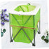 SOPOTUTU Outdoor Folding Toilet Portable Camping Potty Lightweight Sturdy Emergency Travel Seat for Hiking Car Rv Use
