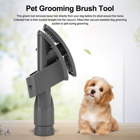 Groom Tool Attachments Compatible with V11 V10 V8 V7 V6 Vacuum Cleaners, Pet Dog Grooming Brush Tool