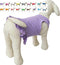 Pet Clothes Small Dog Blank Color Sport Dress T-Shirts Tanks for Female Dogs, 100% Cotton (XS, Violet)