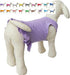 Pet Clothes Small Dog Blank Color Sport Dress T-Shirts Tanks for Female Dogs, 100% Cotton (XS, Violet)