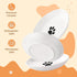 Ceramic Cat Food Plates, Cat Wet Food Bowls/Whisker Fatigue Cat Dishes & Shallow Bowls for Kittens and Small Animals