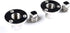 Mxeol Marine Stainless Steel Boat Garboard Drain Plug Kit with Screws