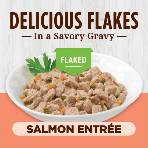 Instinct Flaked Salmon Entrée Wet Cat Food, 12 Pack, 5.5 Ounces Each