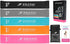 Resistance Loops Exercise Booty Bands Set of 5 for Home Fitness, Pilates, and Yoga Training