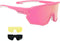 Sports Polarized Sunglasses for Adults and Youth - Cycling, Softball, Baseball, Fishing, Ski, Golf